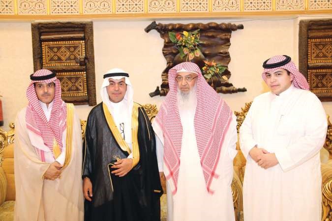 سليمان الشبيلي والشيخ محمد الشبيلي وسليمان العصيمي واحمد الزنيدي﻿