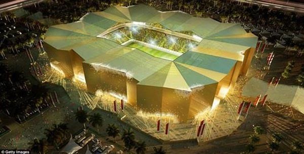 ملعب لوسيل، ويسع 86 الف متفرج، ومن المقرر ان يشهد المباراة الافتتاحية لفعاليات البطولة العالمية المرتقبة