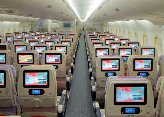 الدرجة الاقتصادية على الايرباص A380﻿