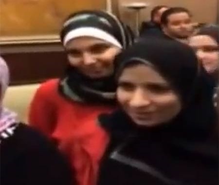 بالفيديو.. مقطع يوضح حقيقة زوجة "خليفة" داعش الأصلية