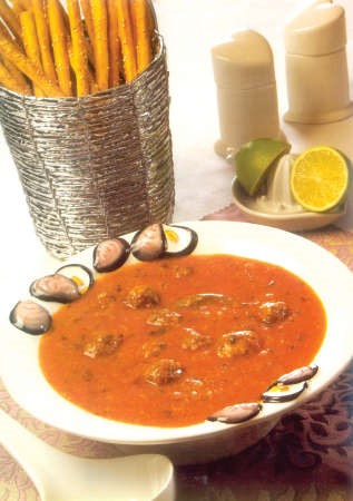 شوربة الطماطم والأرز