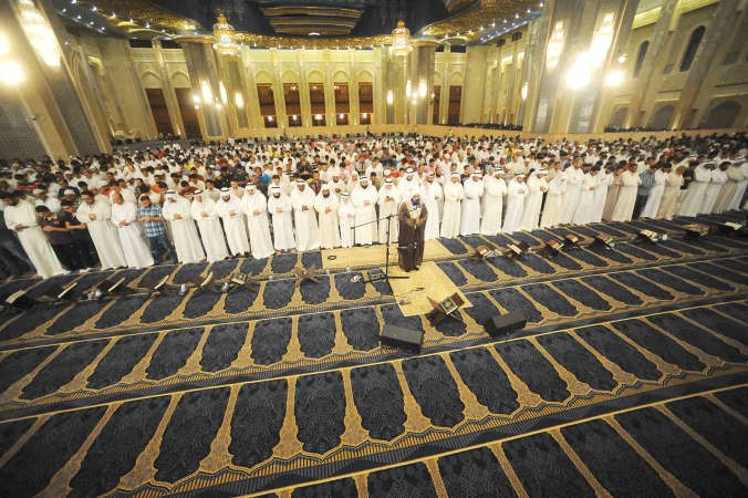 من صلاة القيام بالمسجد الكبير 	اسامة ابو عطية﻿