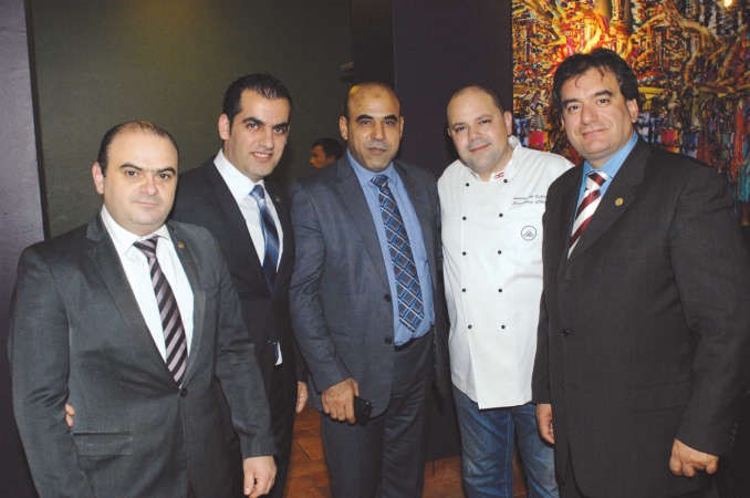 انطوان الكلاب ومحمد حلاوة وجميل سعد وانطوان فاخور