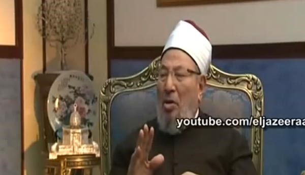 بالفيديو.. «القرضاوي»: «المصريين كلهم بيحبوني»