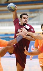 لاعب نادي النصر لكرة اليد  عبدالوهاب جمال: أحب تمثيل مبارك المانع والدراما غير منفتحة