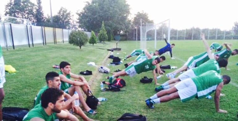 الاخضر يواصل تدريباته في تركيا﻿