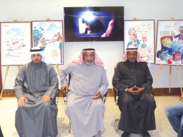 منصور الخشتي وبشير المرزوق وعبداللطيف الخالدي