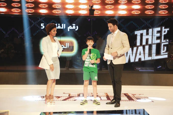 احد الاطفال خلال مشاركته في البرنامج ﻿