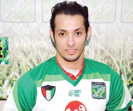 لاعب نادي العربي فهد الرشيدي:أحب تمثيل  طارق العلي وعادل إمام..  والدراما عيبها التكرار