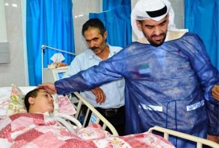 بالصور .. "الجسمي" تحت خط النار في «غزة»
