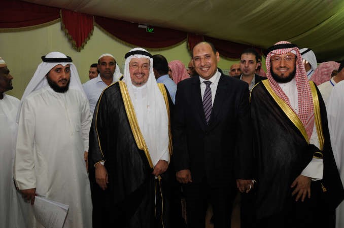 دعادل الفلاح ووليد الشعيب والزميل اسامة ابوالسعود