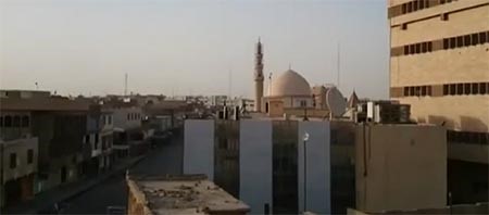 فيديو.. اللحظات الأولى لتفجير داعش مرقد النبي شيت