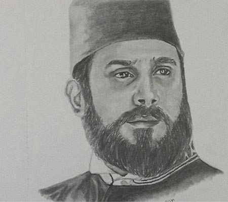 بالصور.. فانز قصي خولي يفجرون مواهبهم في رسم الخديوي