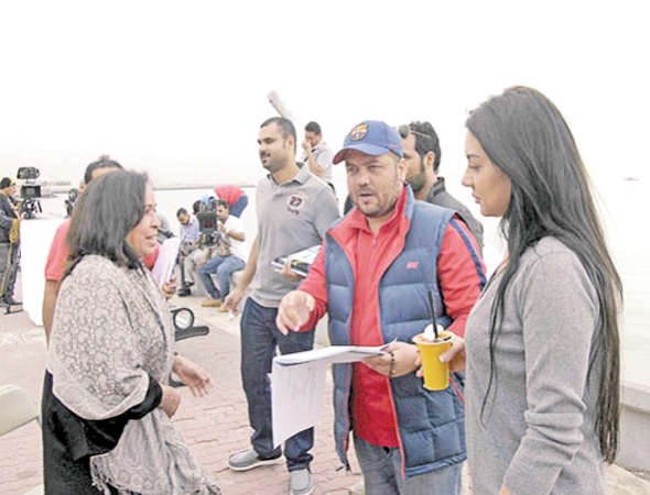 ام سوزان خلال تصوير ريحانة