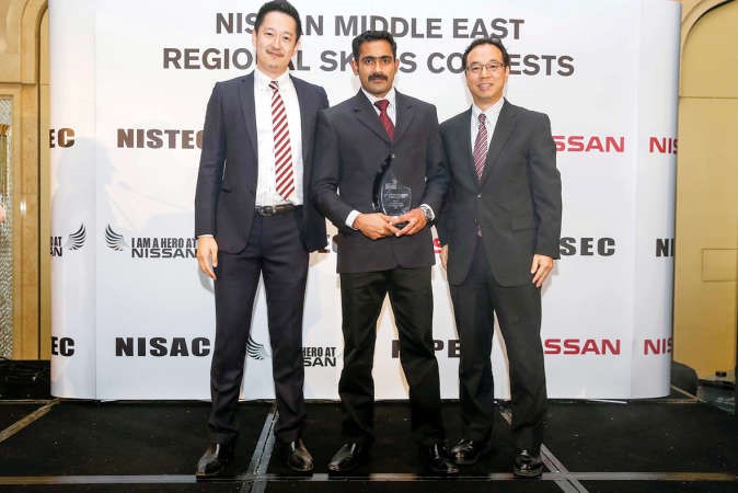 داروين جورج من البابطين يتسلم جائزة NISTEC﻿