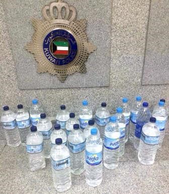  والخمور المحلية ضبطت مع اسياوين﻿