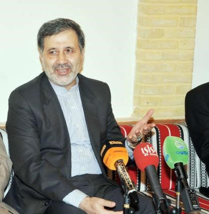 السفير الايراني دعلي عنايتي متحدثا ﻿