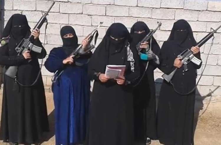 مقاتل في "داعش" يهدي زوجته حزاما محملا بالمتفجرات في حفل الزواج!