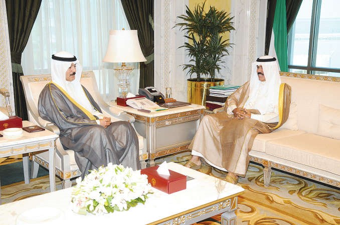 سمو نائب الامير وولي العهد مستقبلا الشيخ محمد الخالد﻿