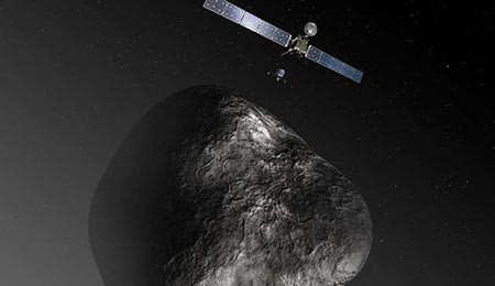 علماء يعلنون عن نجاح أول مركبة بشرية بالدوران حول مذنب