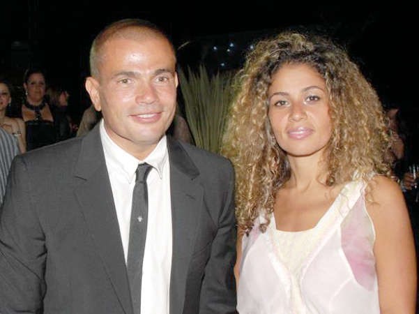 عمرو دياب وزوجته السعودية زينة