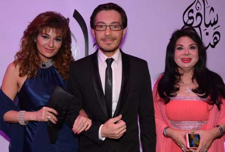 بالصور.. نجوم الفن في حفل زفاف ابنة فيفي عبده