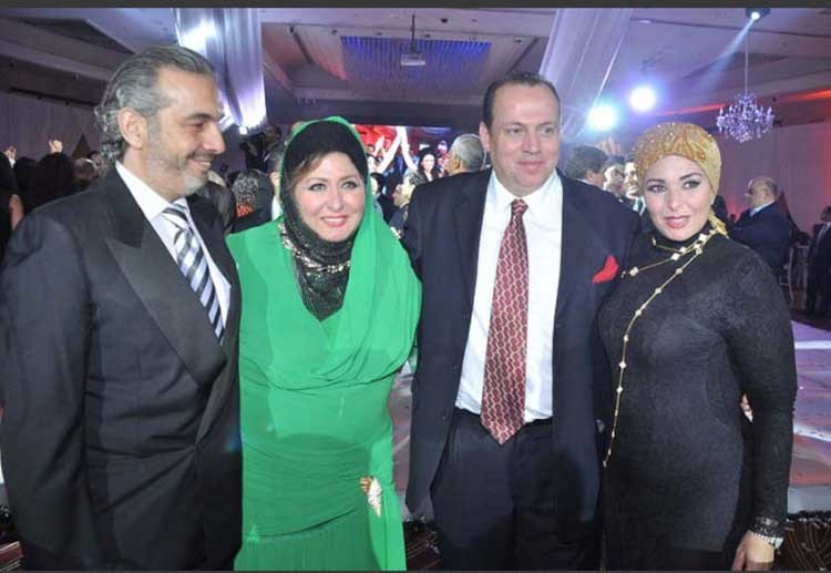 بالصور.. نجوم الفن في حفل زفاف ابنة فيفي عبده