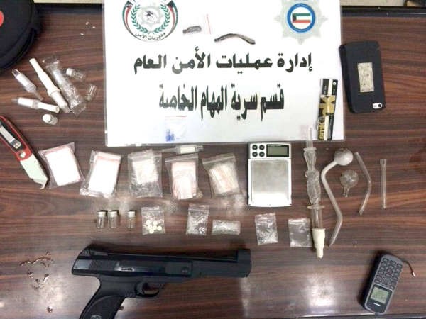 المضبوطات احيلت الى المكافحة