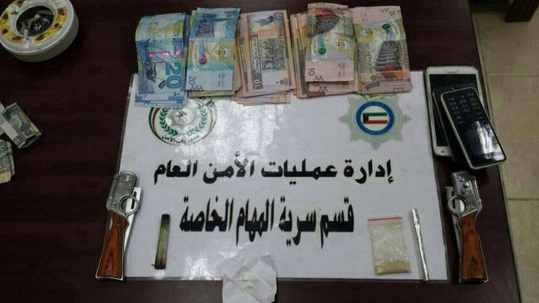 المضبوطات احيلت الى المكافحة﻿