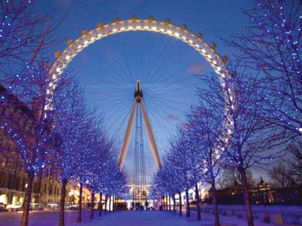 عجلة لندن او ما يطلق عليها London Eye