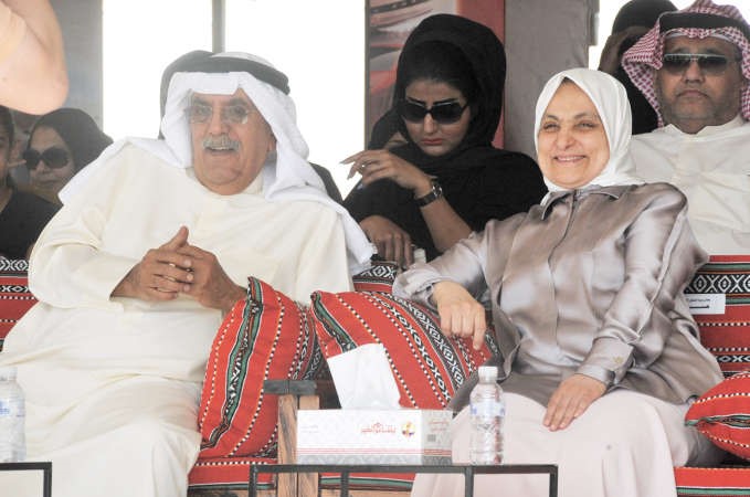 الوزيرة هند الصبيح واللواء فهد الفهد محمد هاشم