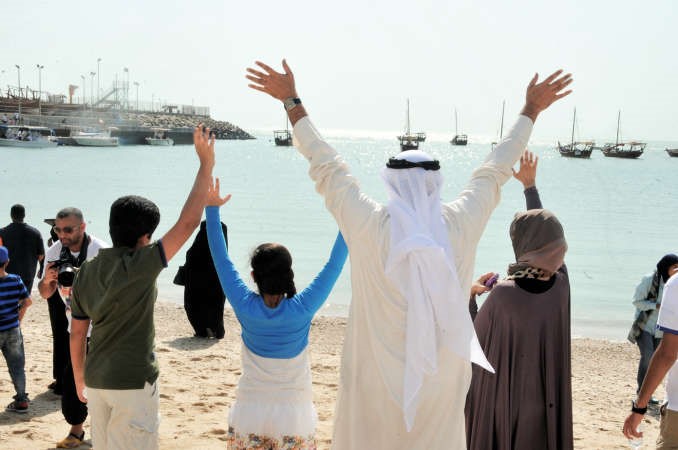 توديع المشاركين