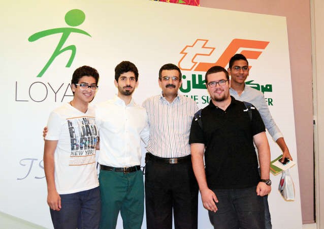 من الشباب المشاركين في البرنامج﻿