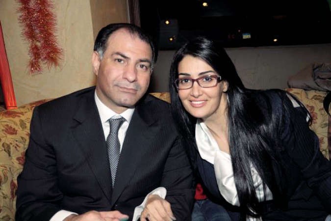 غادة عبدالرازق وزوجها محمد فودة﻿
