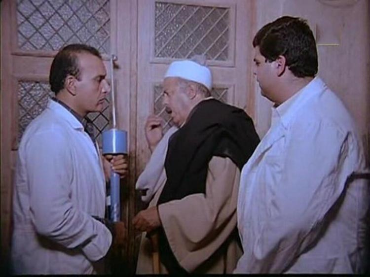 عبد المحسن سليم في احد المسلسلات الفنية