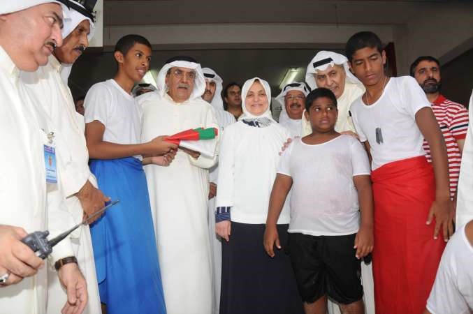 هند الصبيح واللواء فهد الفهد واحمد الغانم والمشارك محمد راشد الحفيتي﻿