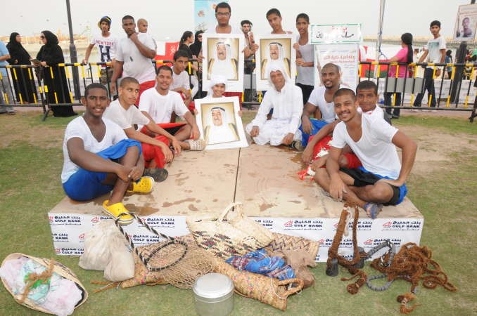 جانب من المشاركين في رحلة الغوص﻿