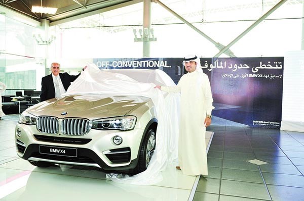 «علي الغانم وأولاده» للسيارات تدشن BMW X4 الرياضية الكوبيه