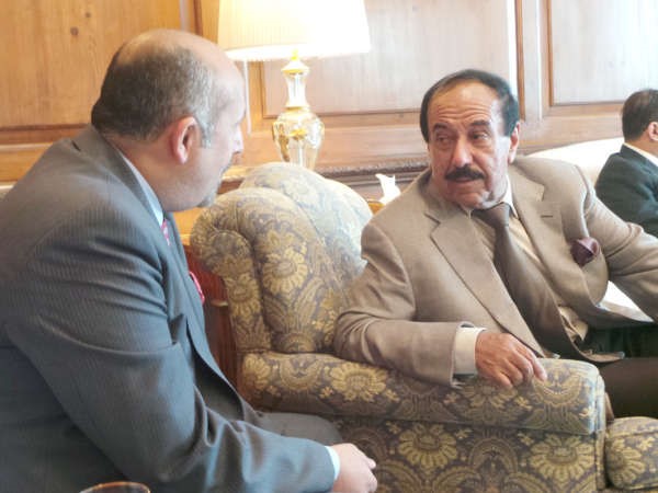 الشيخ مبارك الجابر وعبدالله الشاهين
