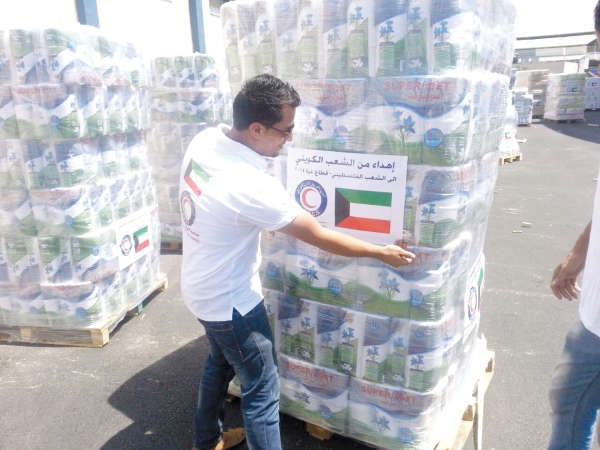 جانب من المساعدات الطبية﻿