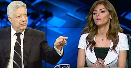 بالفيديو.. مرتضى منصور يحرج مذيعة على الهواء بسبب "قميص النوم"