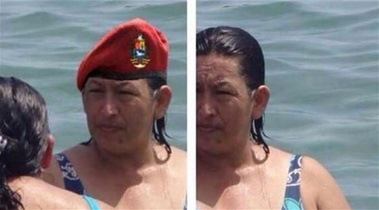 بالصور.. امرأة شبيهة "شافيز" تشعل مواقع التواصل الاجتماعي