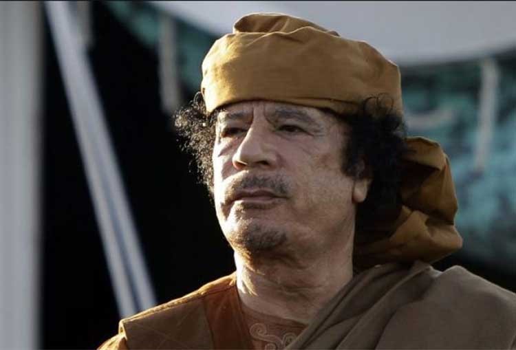 معمر القذافي