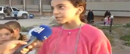 بالفيديو.. رسالة من طفلة عراقية إلى "الدواعش"