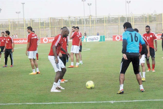 محمود عبدالرازق شيكابالا في تدريبات سابقة 