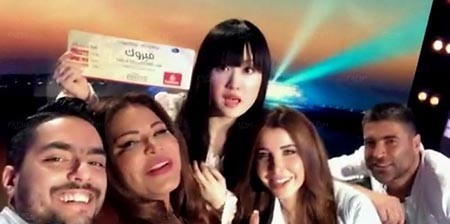 بالفيديو.. يابانية تحصد 4 نعم في اولى حلقات أراب آيدول وتحصل على أول سيلفي مع الحكام