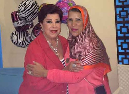 بالصور.. رجاء الجداوي تحتفل بعيد ميلادها الـ 76 