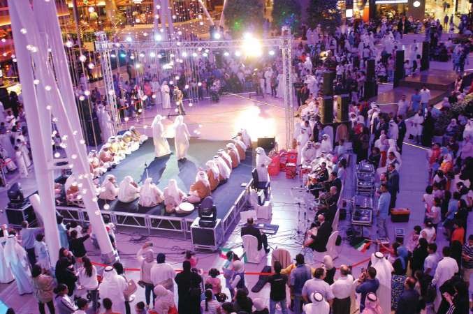 احدى الفقرات الفنية خلال احتفال محافظة الفروانية	 هاني عبدالله ﻿