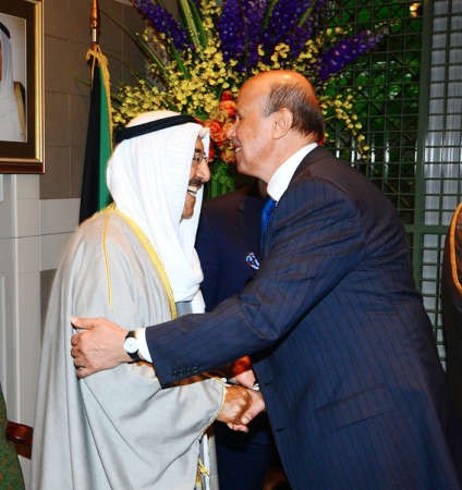 السفير احمد فهد الفهد مهنئا صاحب السمو الامير 
