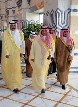 الشيخ صباح الخالد لدى وصوله جدة﻿